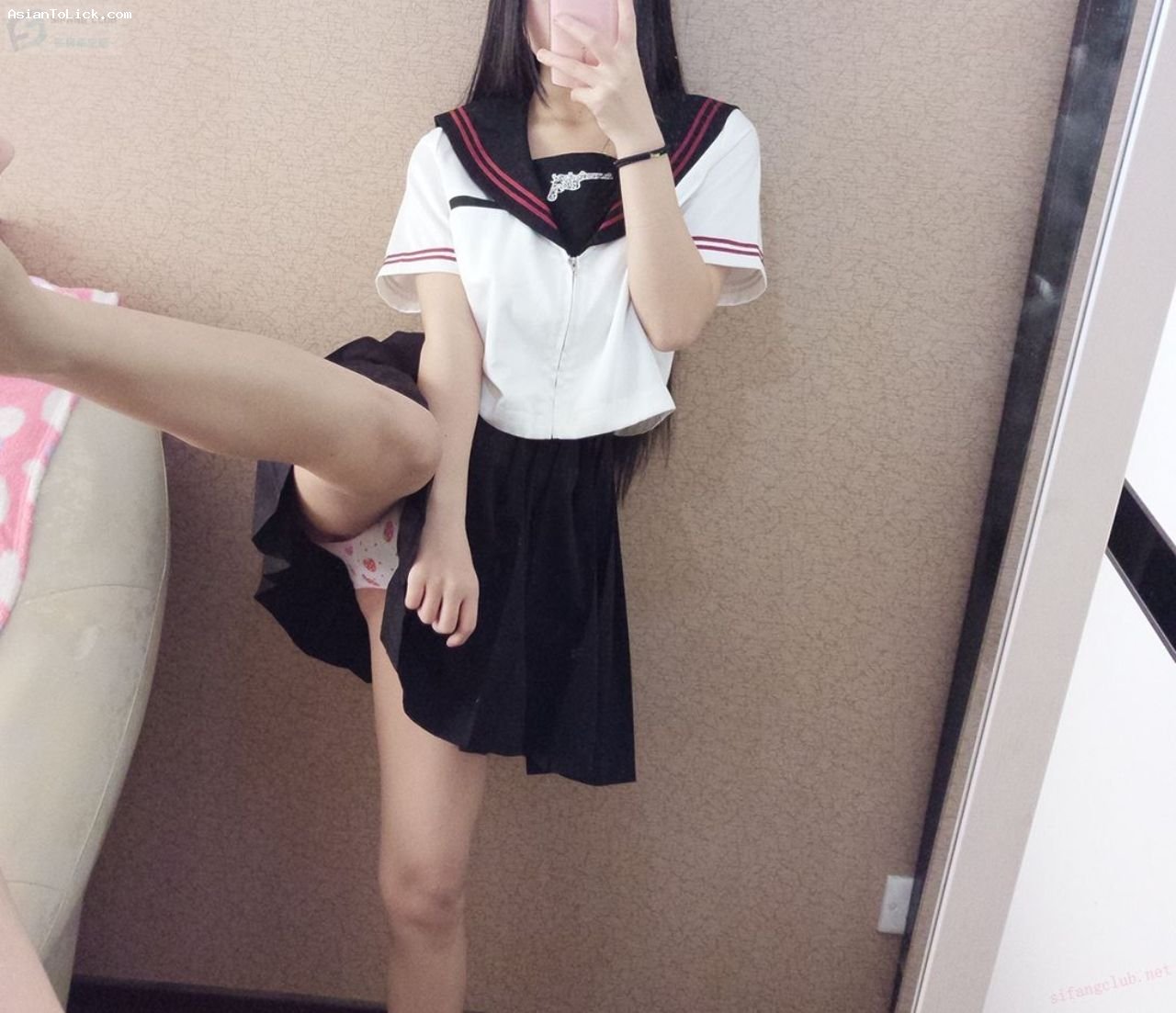 图库-萌白酱 JK白丝 – Sexy and big tits girl (25P)